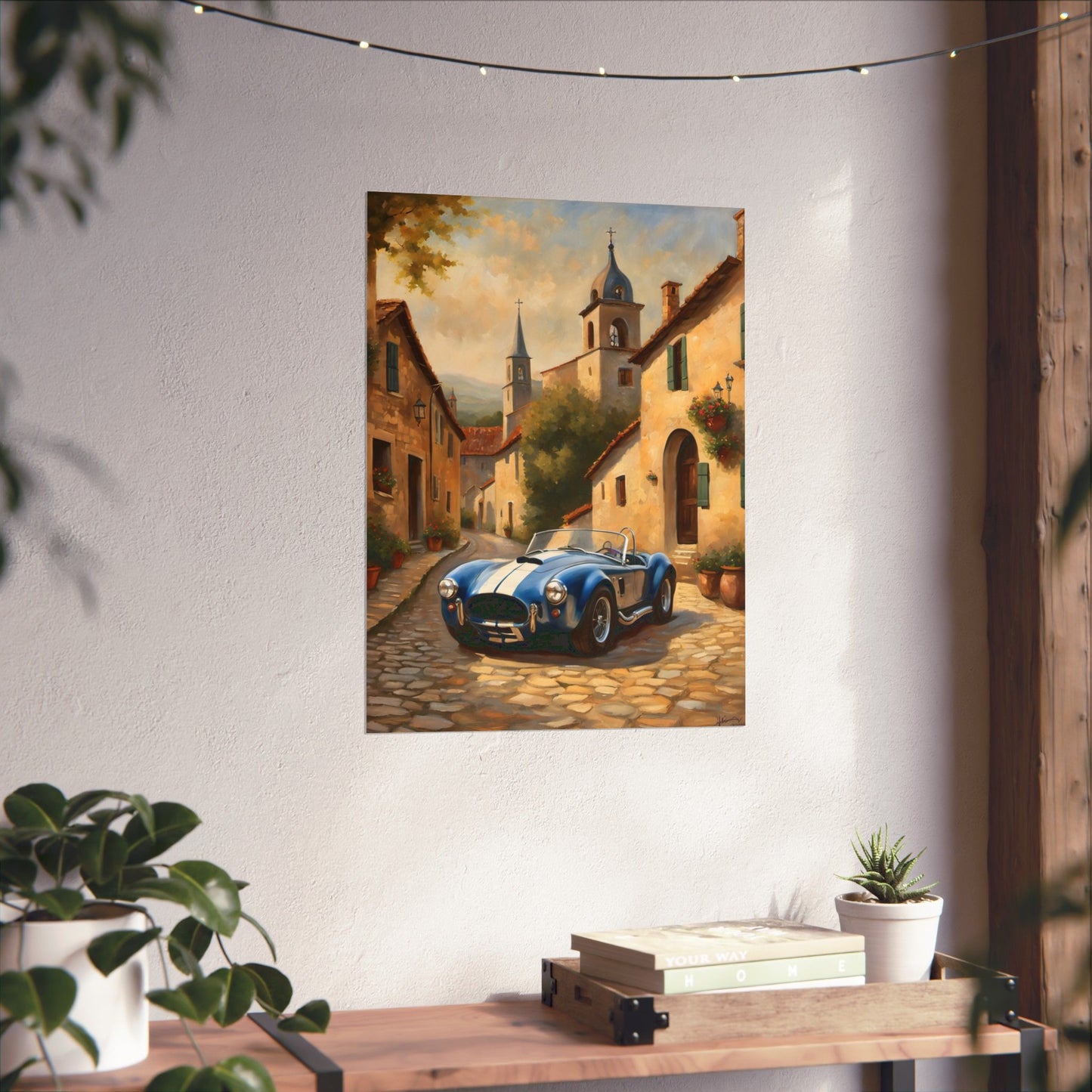 Car Enthusiast Matte Vertical Posters, Vintage Car Art, Classic Automobile Decor, Wall Art for Home, Gift for Him Printify