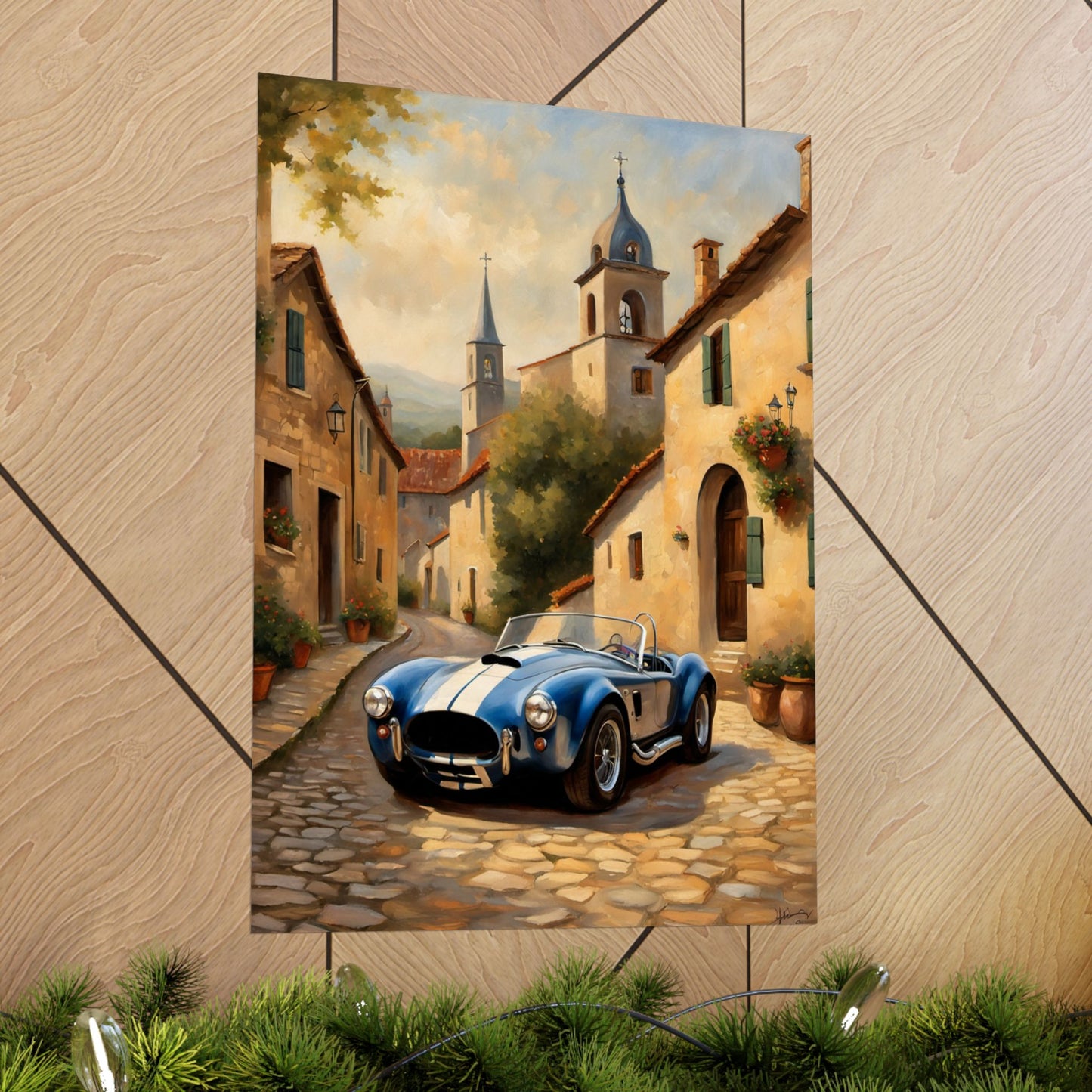 Car Enthusiast Matte Vertical Posters, Vintage Car Art, Classic Automobile Decor, Wall Art for Home, Gift for Him Printify