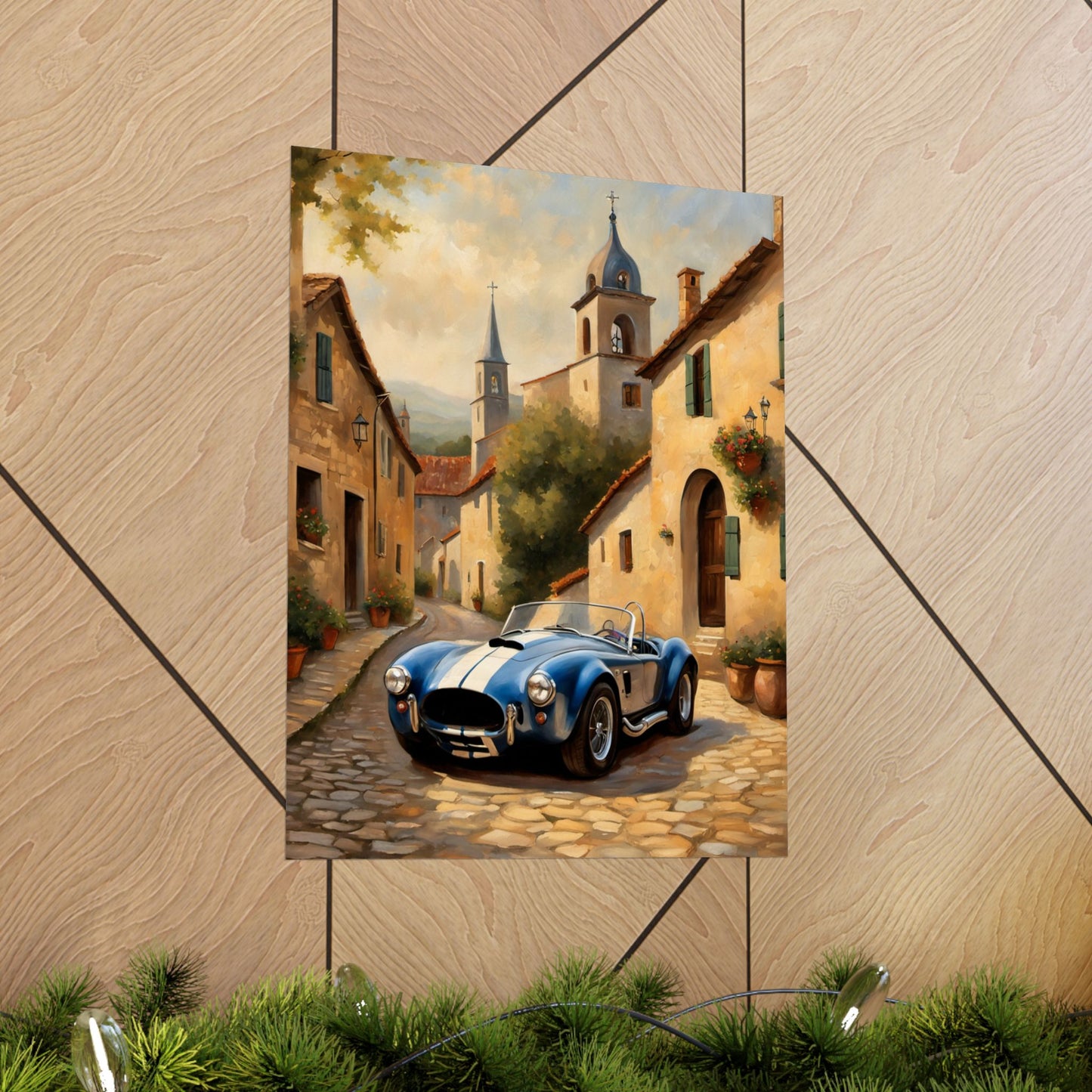 Car Enthusiast Matte Vertical Posters, Vintage Car Art, Classic Automobile Decor, Wall Art for Home, Gift for Him Printify