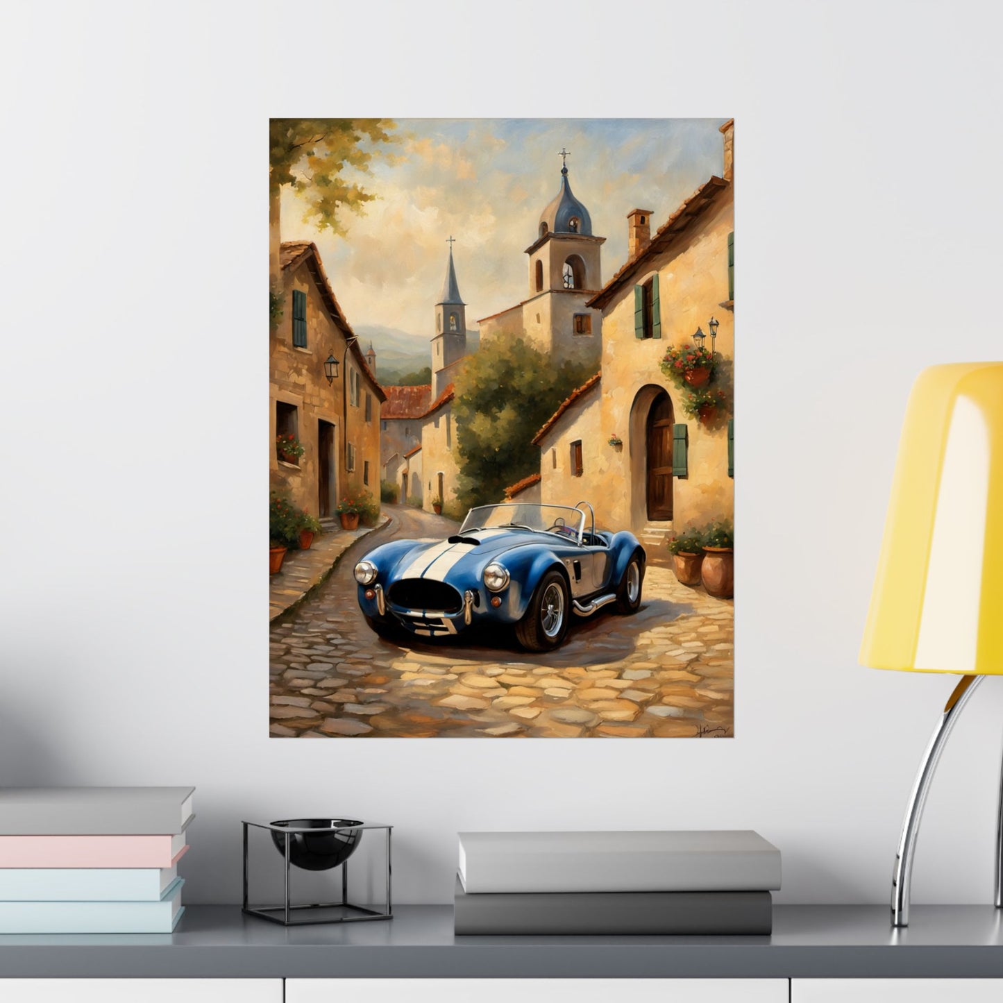 Car Enthusiast Matte Vertical Posters, Vintage Car Art, Classic Automobile Decor, Wall Art for Home, Gift for Him Printify