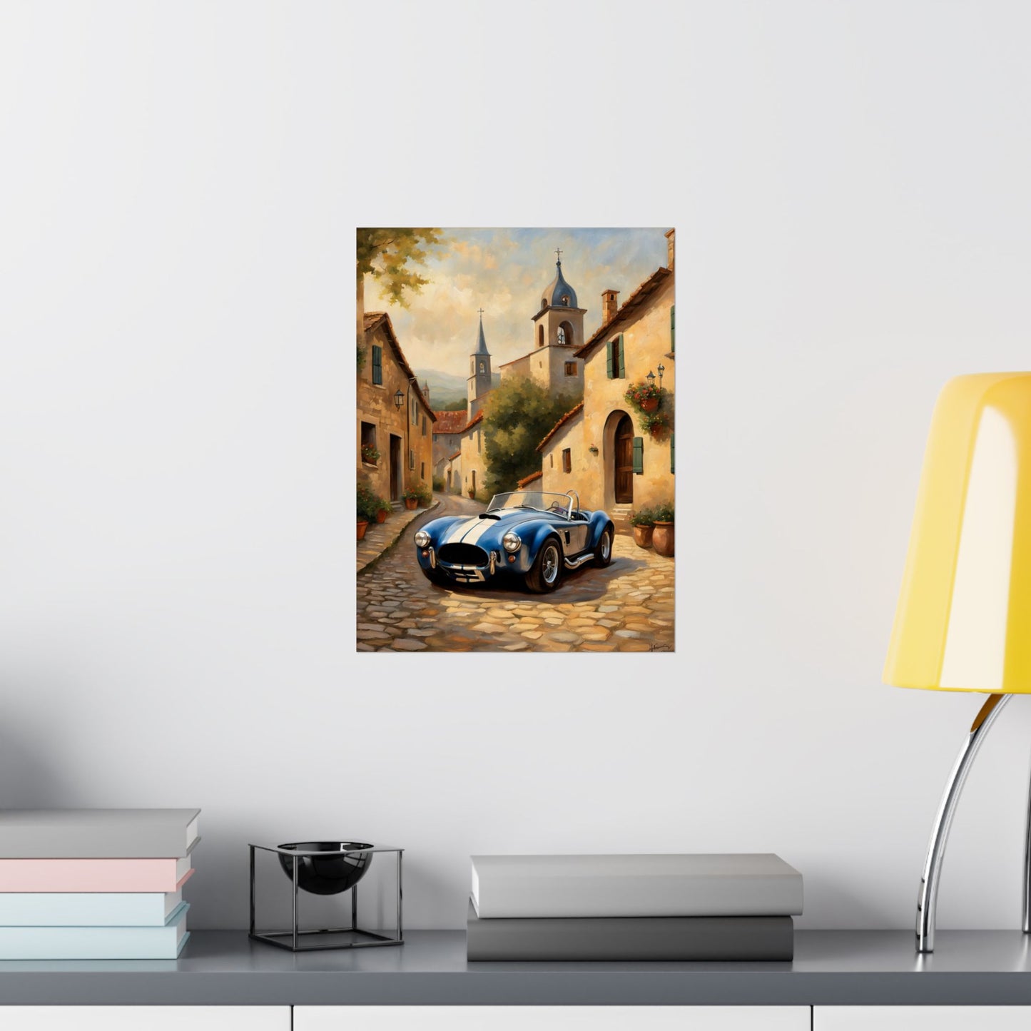 Car Enthusiast Matte Vertical Posters, Vintage Car Art, Classic Automobile Decor, Wall Art for Home, Gift for Him Printify