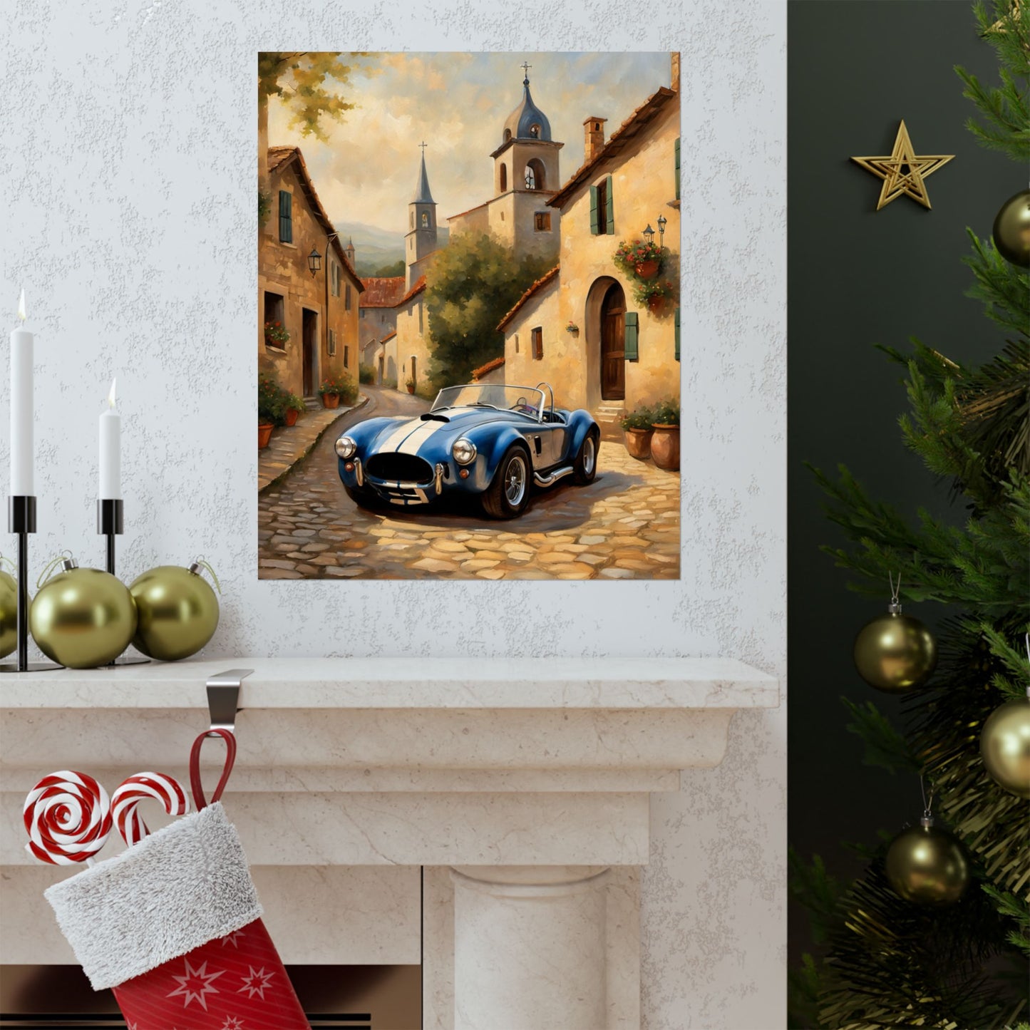 Car Enthusiast Matte Vertical Posters, Vintage Car Art, Classic Automobile Decor, Wall Art for Home, Gift for Him Printify
