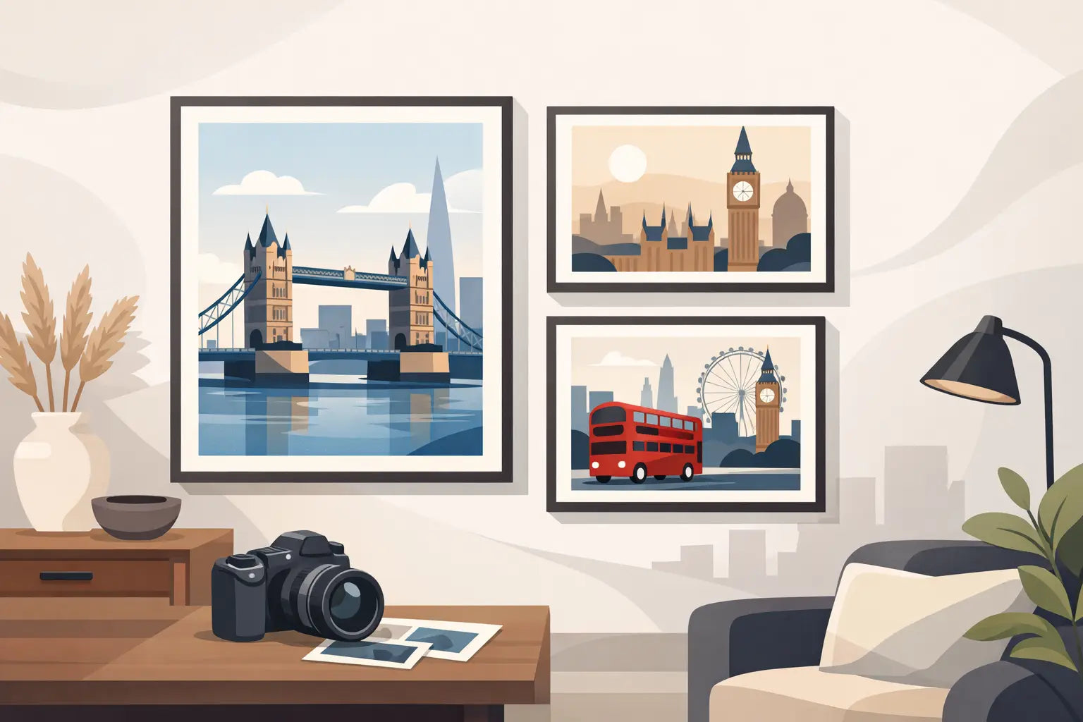 London Photography Wall Art for Modern Interiors
