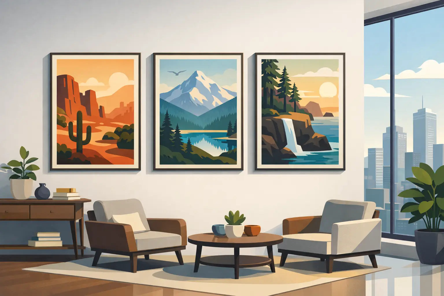 National Park Posters for Elevated Spaces
