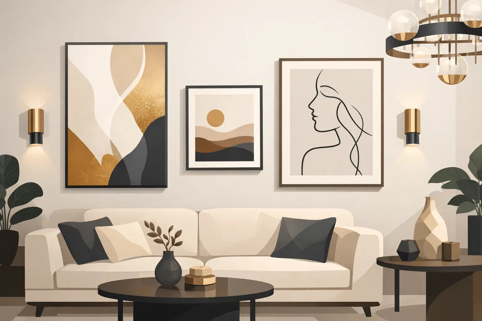 What Wall Art Makes a Room Look Expensive?