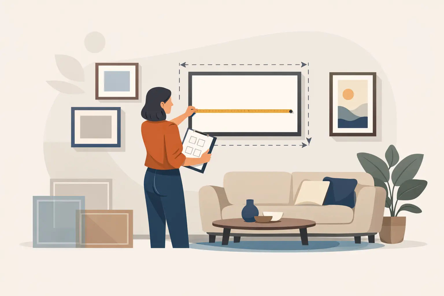 How to Choose Wall Art Size That Fits