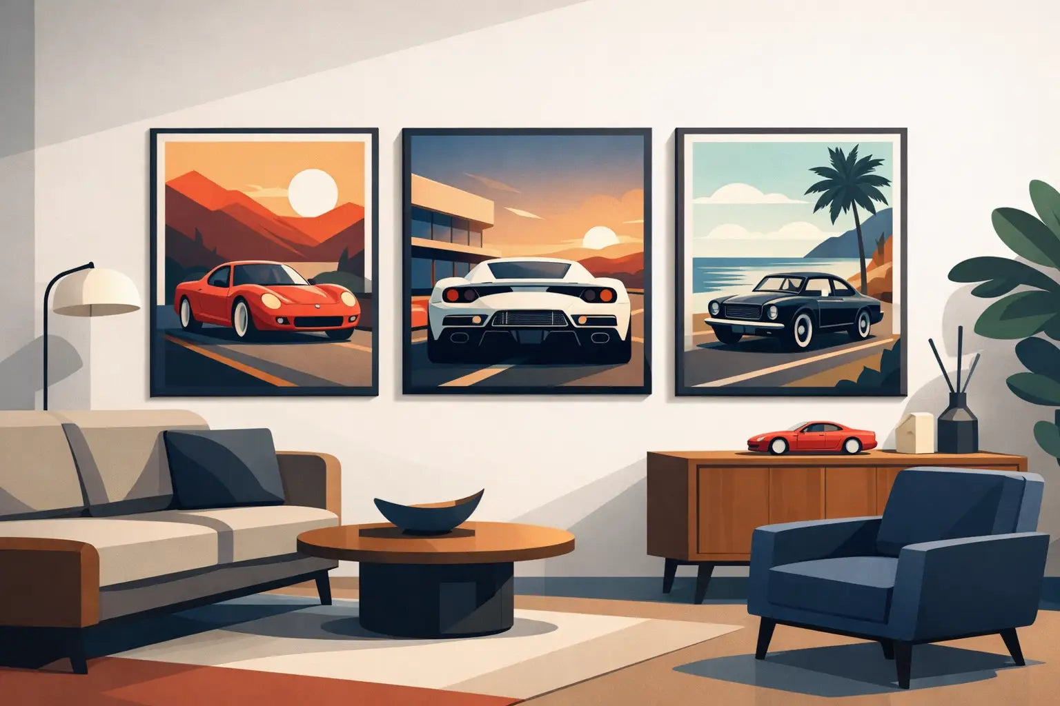 Automotive Posters That Elevate a Room - AquilVision