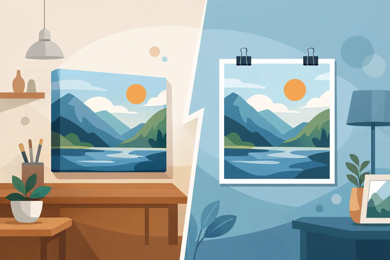 Canvas vs Poster Prints: Which Looks Better?