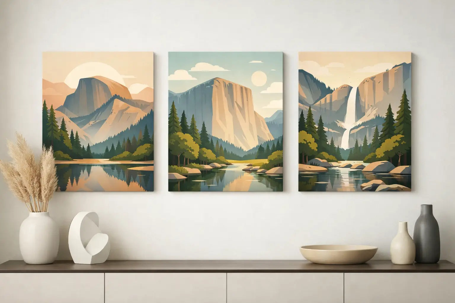 Yosemite Canvas Wall Art for Refined Spaces - AquilVision