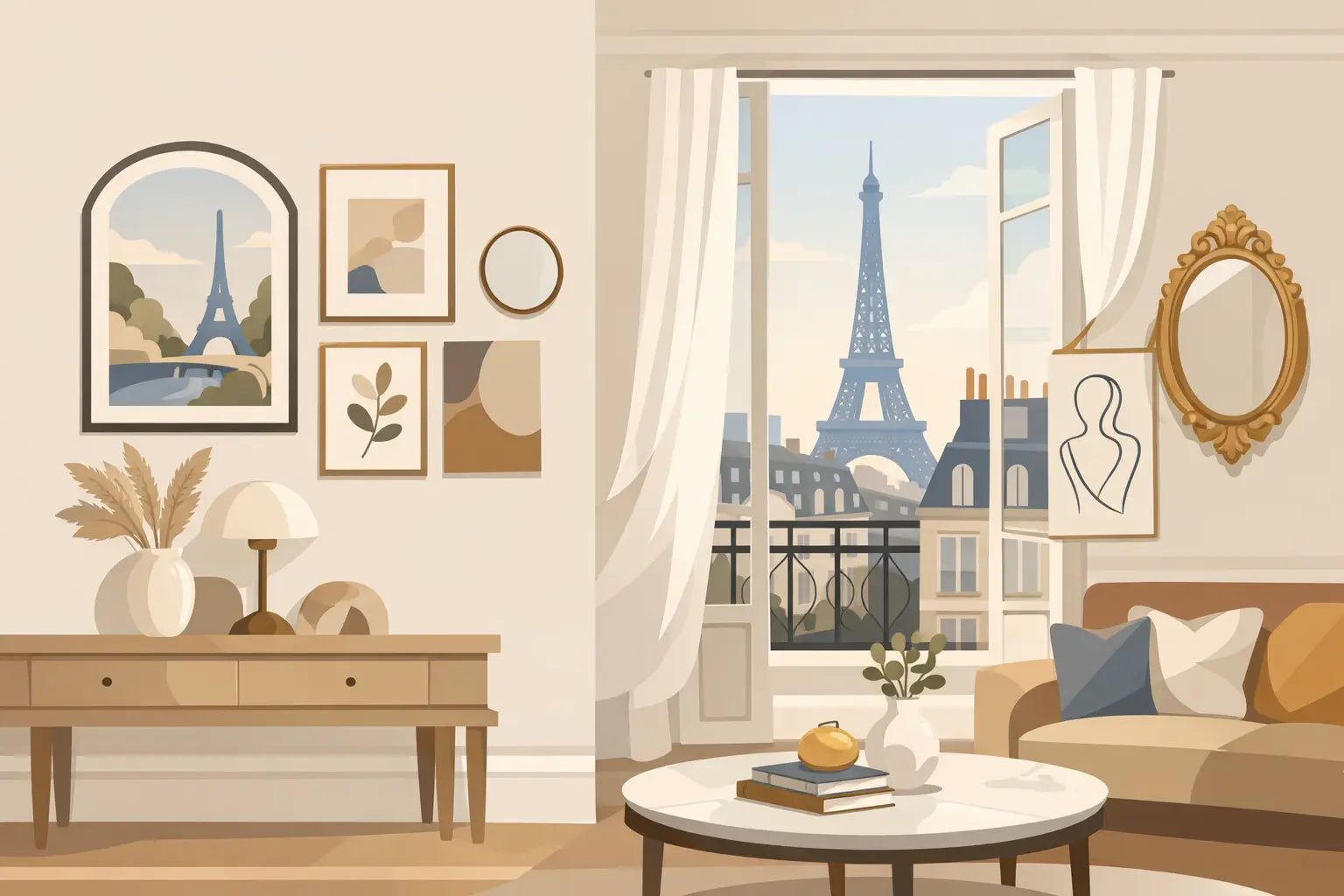 Paris Apartment Wall Decor That Feels Refined