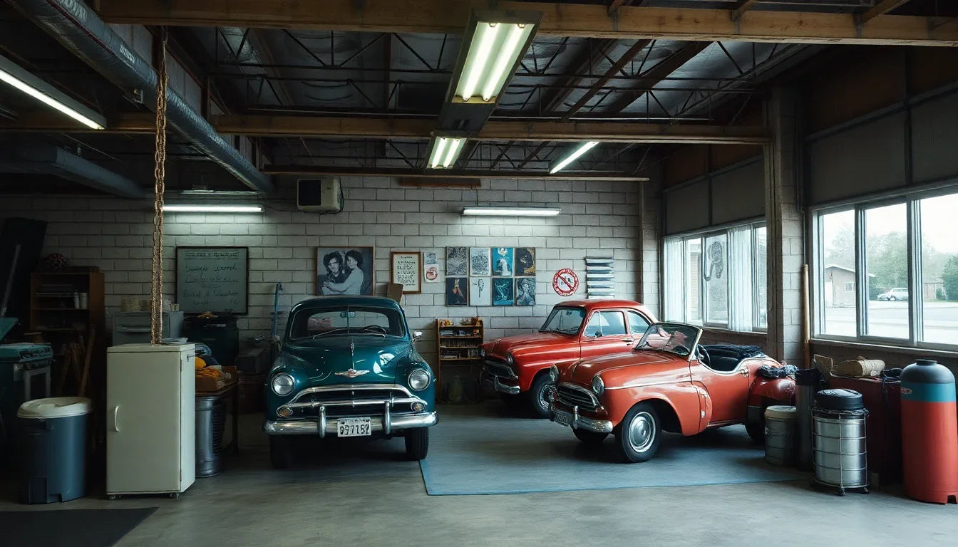 Unleash Nostalgia with Classic Car Artwork - AquilVision