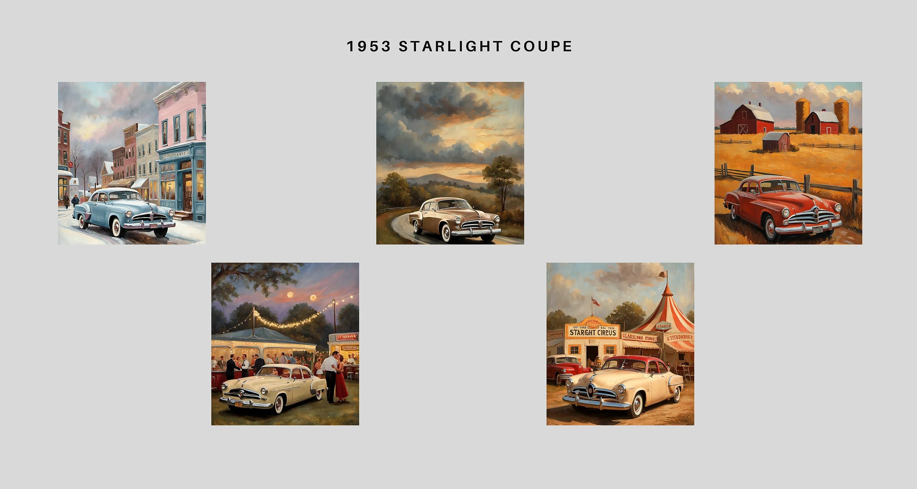 1953 Starlight Coupe Decor Collection