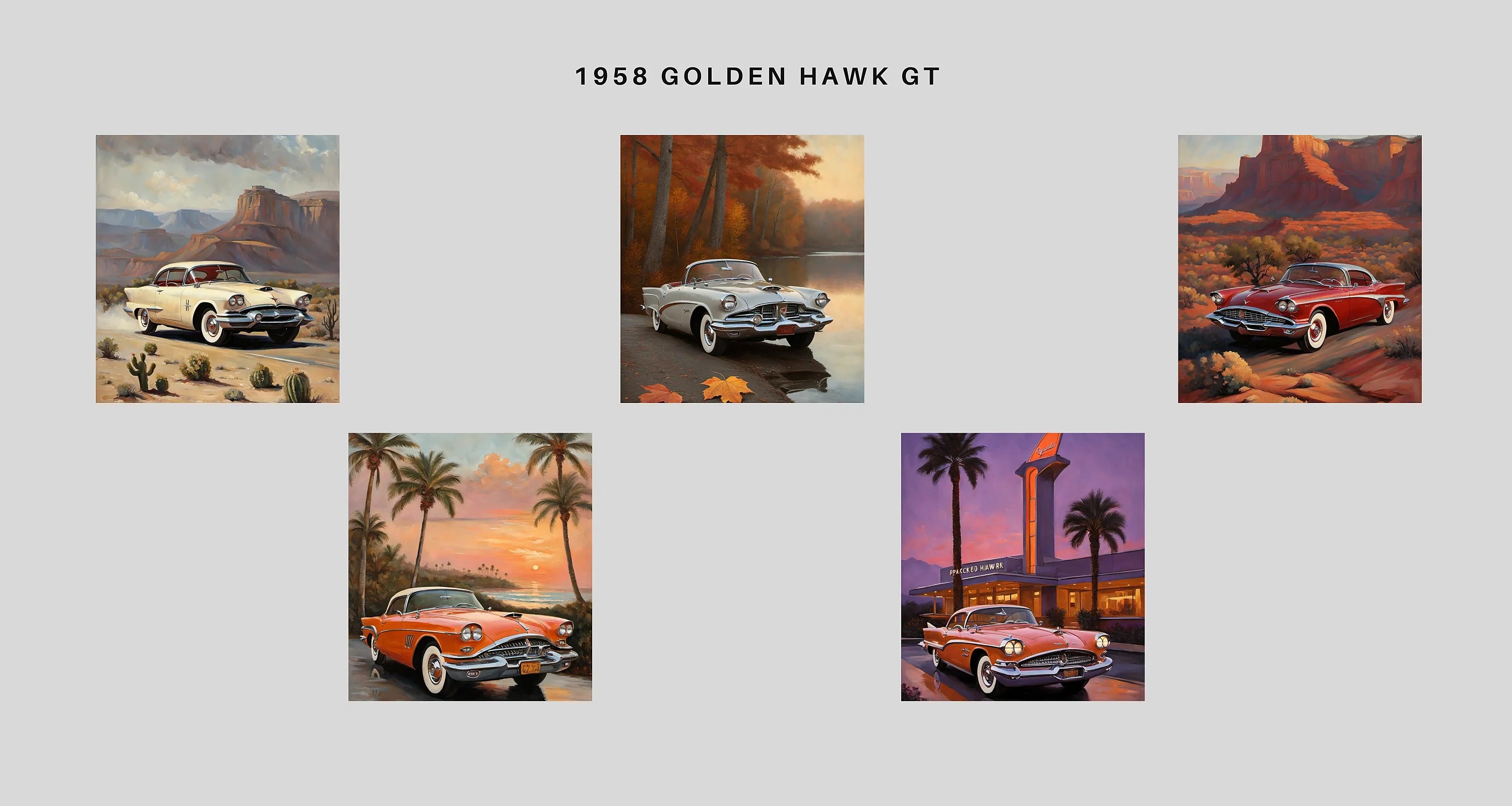1958 Golden Hawk GT | Vintage Luxury Performance Gear – AquilVision