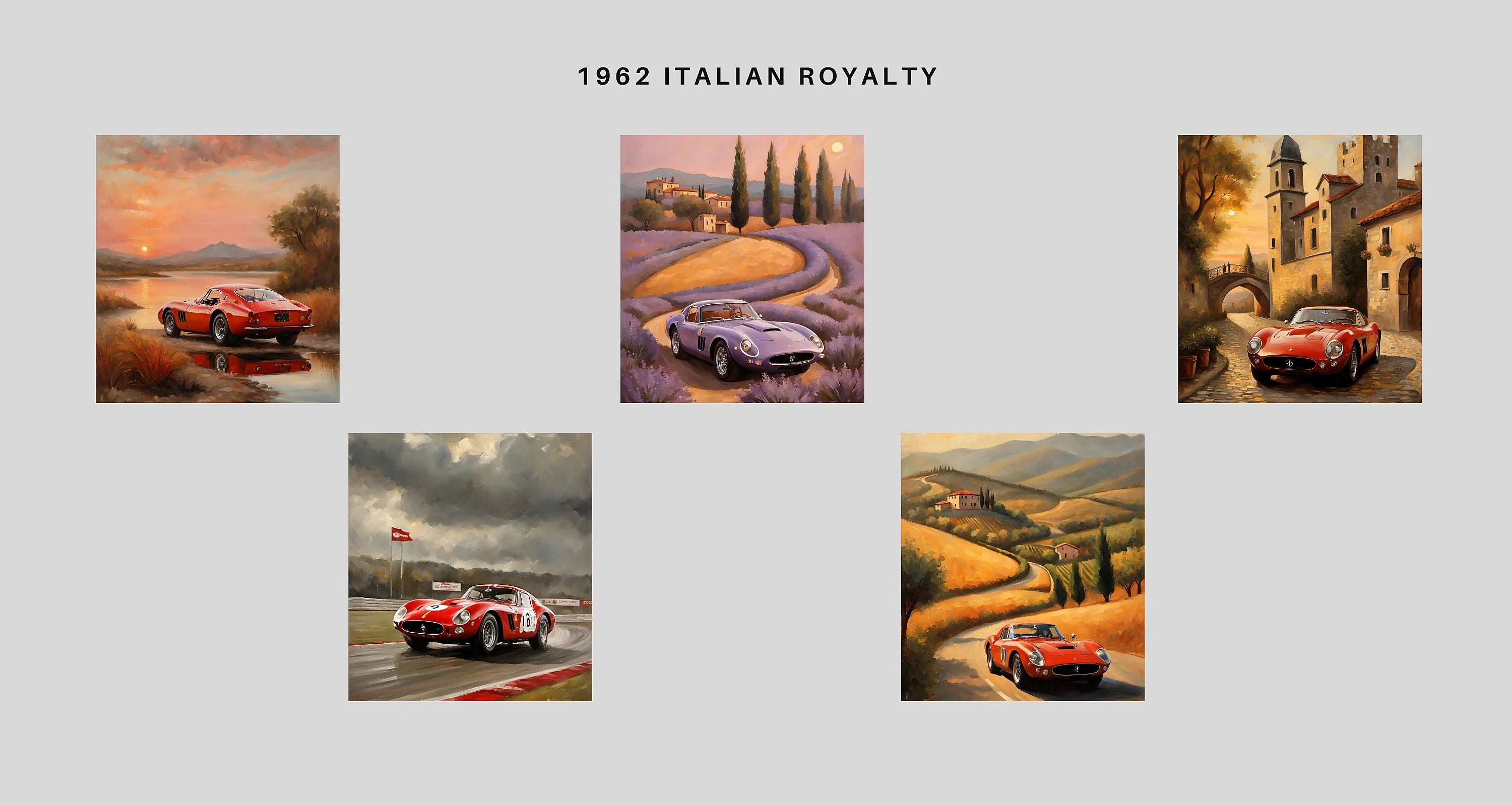 1962 Italian Racing Royalty | Elite Vintage Motorsport Apparel – AquilVision