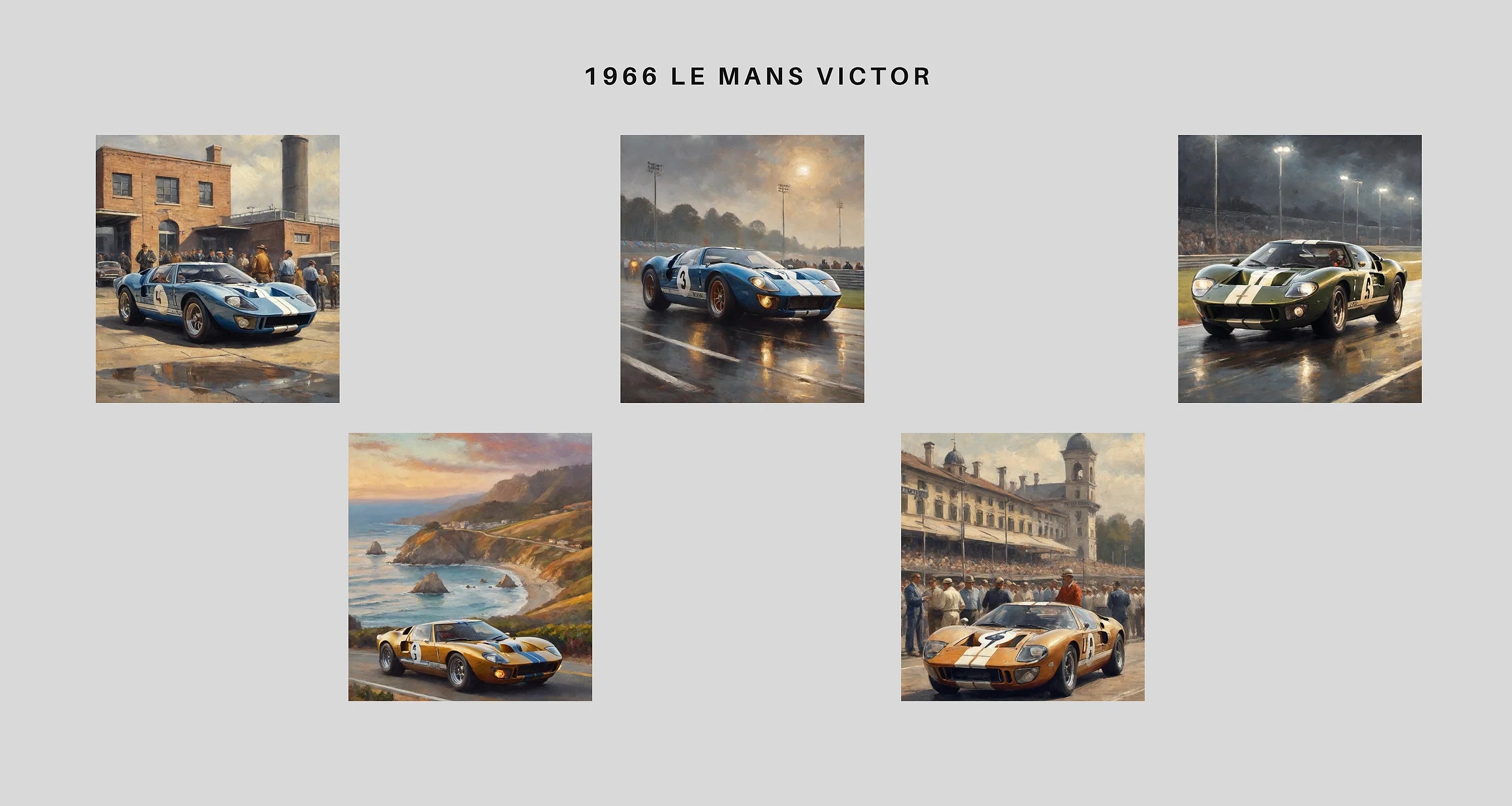 1966 Le Mans Victor | Iconic Endurance Racing Apparel – AquilVision