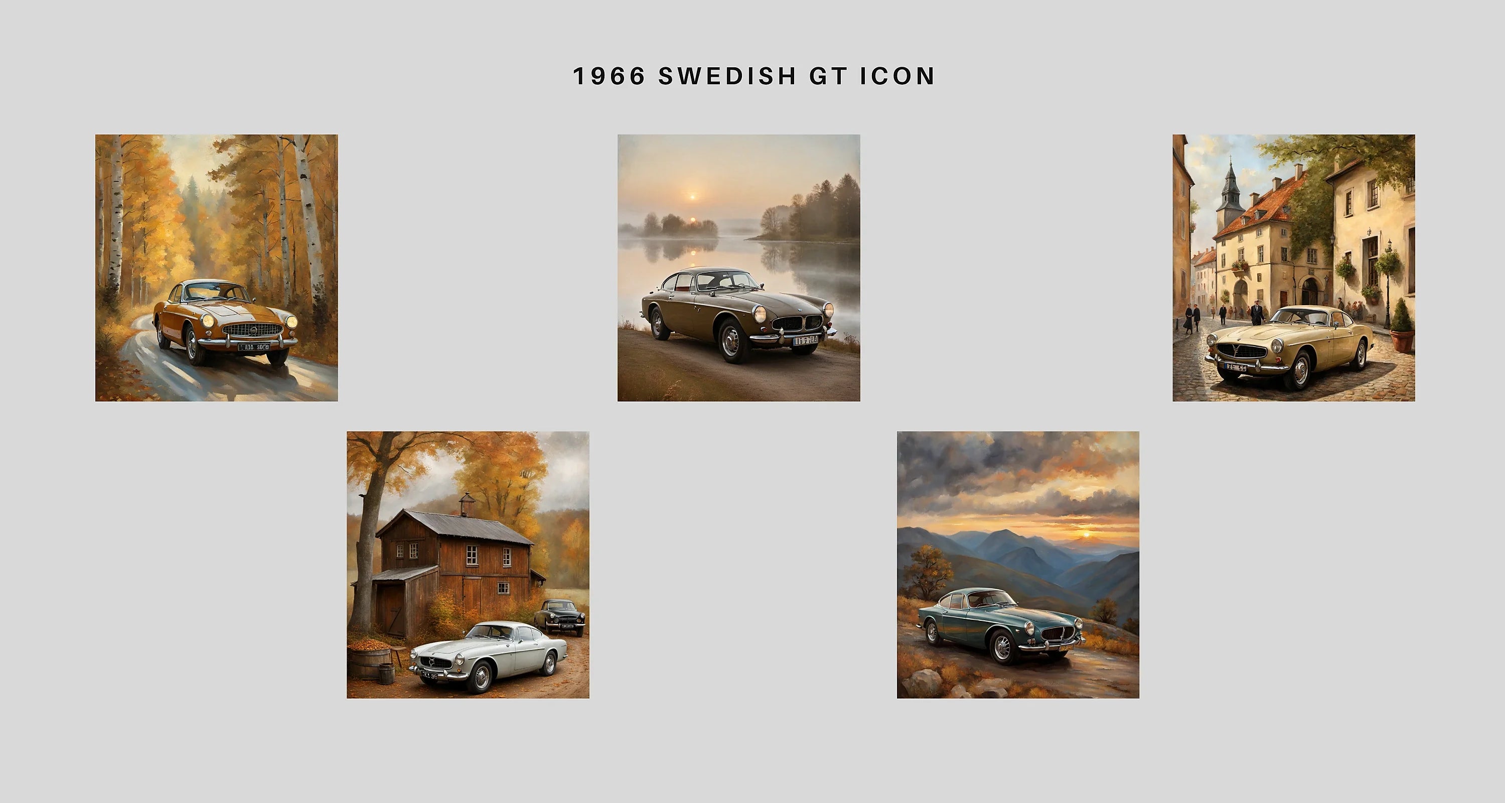 1966 Swedish GT Icon | Timeless Scandinavian Apparel – AquilVision