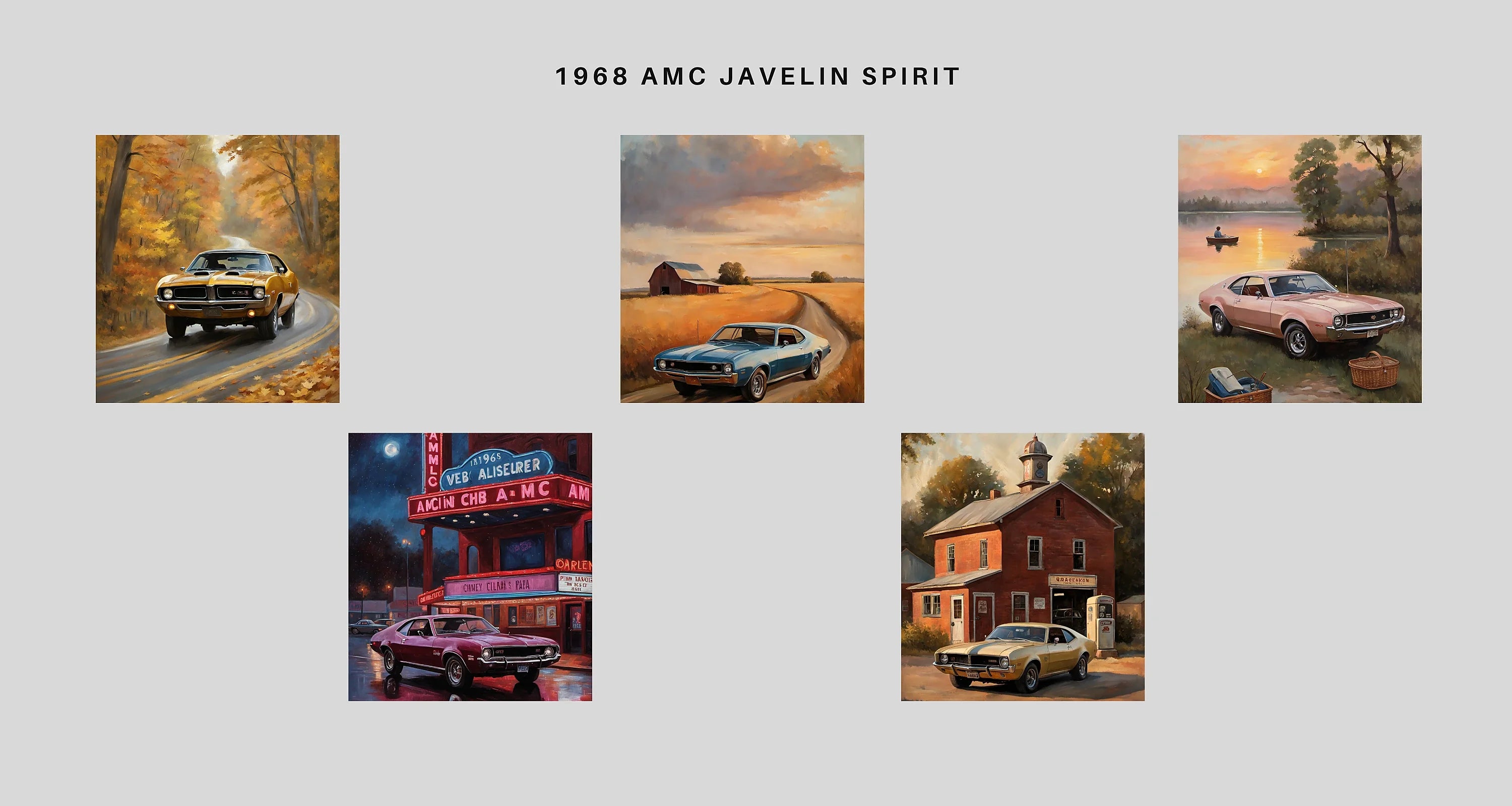 1968 AMC Javelin Spirit | Independent Muscle Apparel – AquilVision