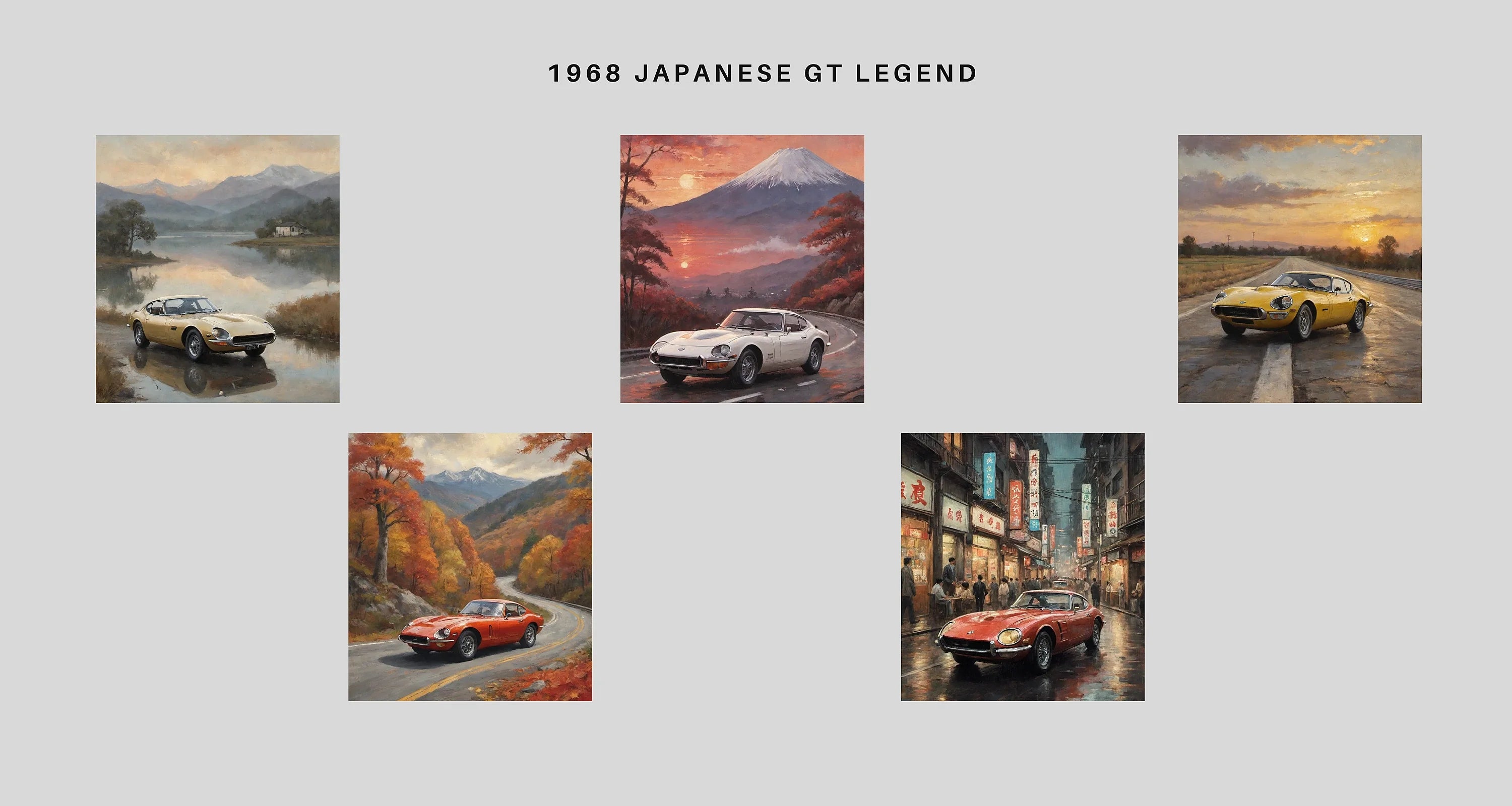 1968 Japanese GT Legend | Elite Eastern Vintage Apparel – AquilVision