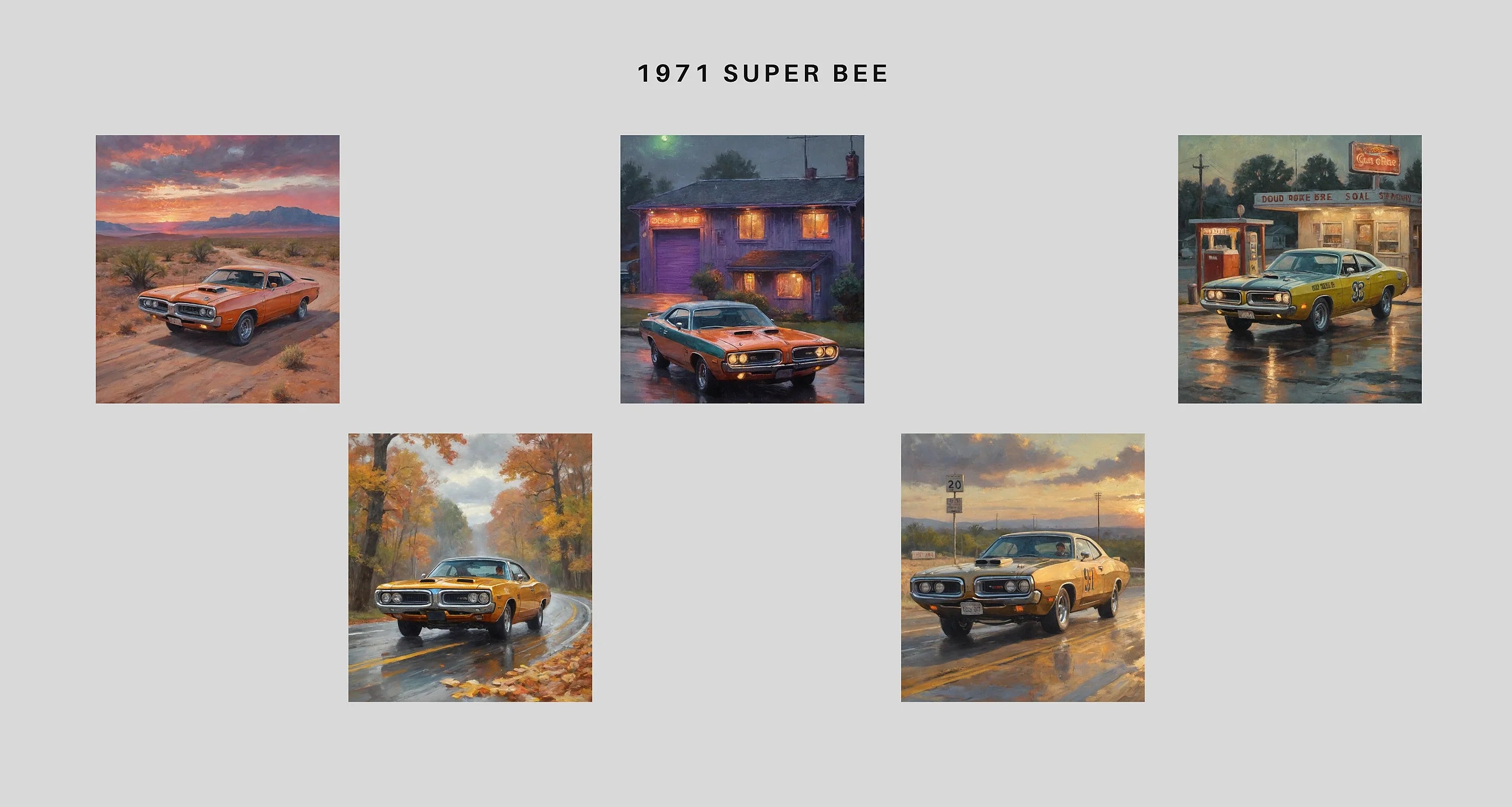 1971 Super Bee Spirit | Bold V8 Muscle Apparel – AquilVision