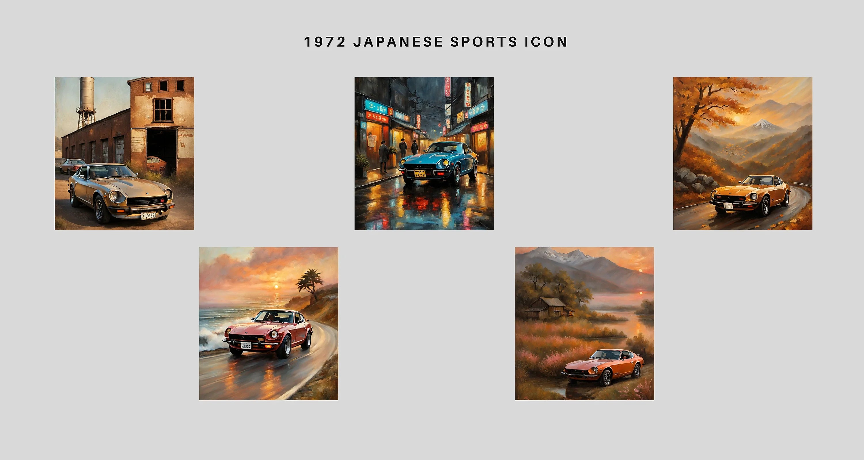 1972 Japanese Sports Icon | Timeless JDM Heritage Apparel – AquilVision