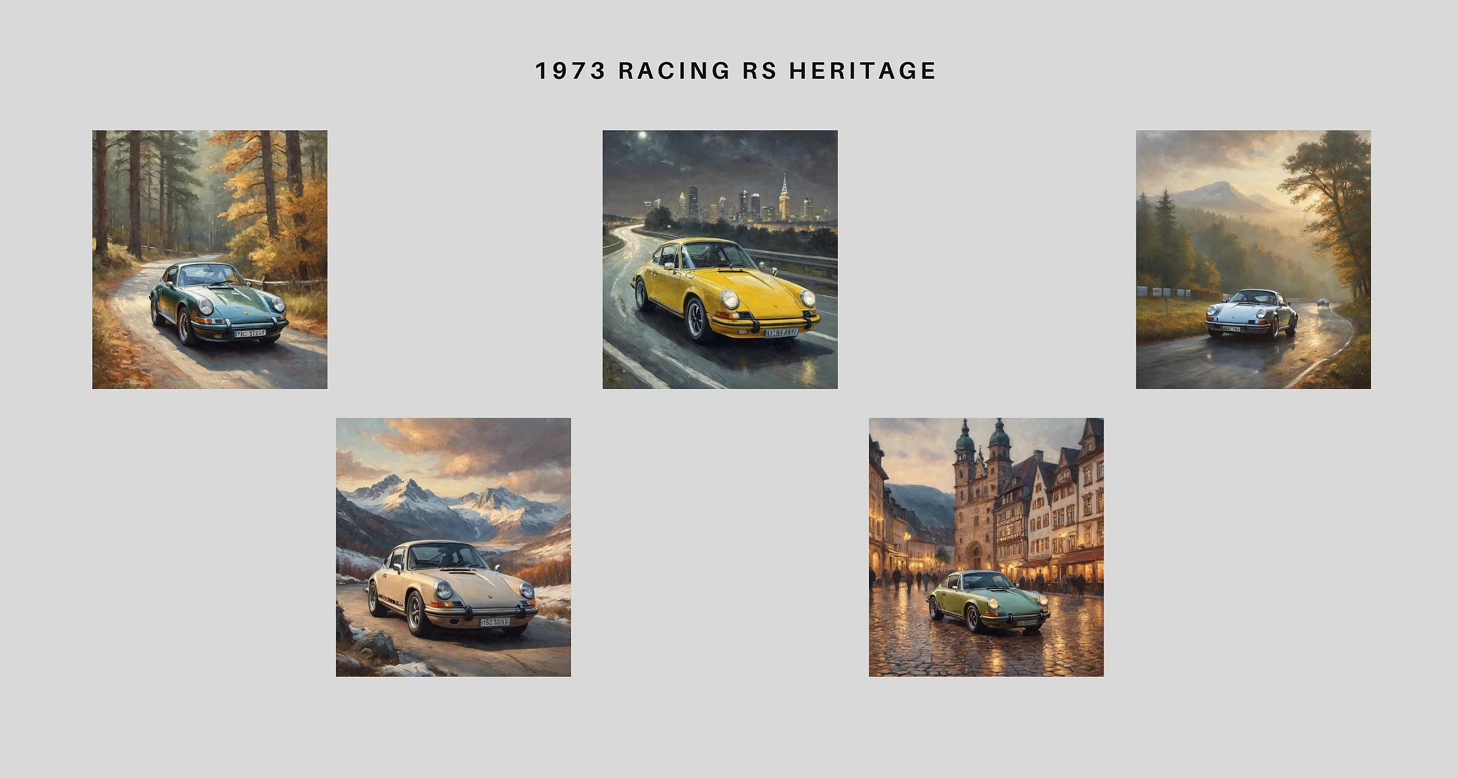 1973 Racing RS Heritage | Authentic Air-Cooled Apparel – AquilVision