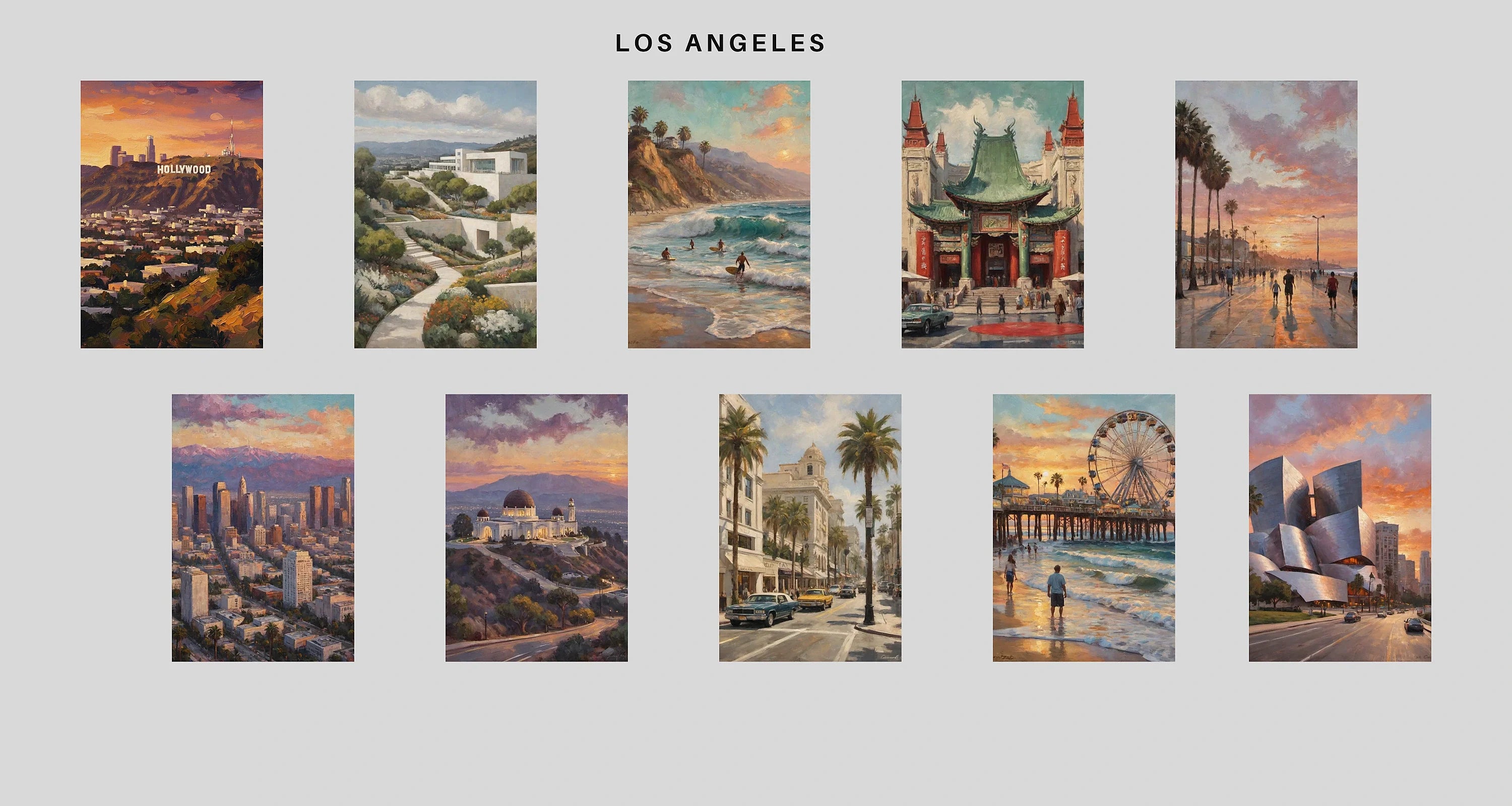 THE L.A. DREAMSCAPE: LOS ANGELES COLLECTION