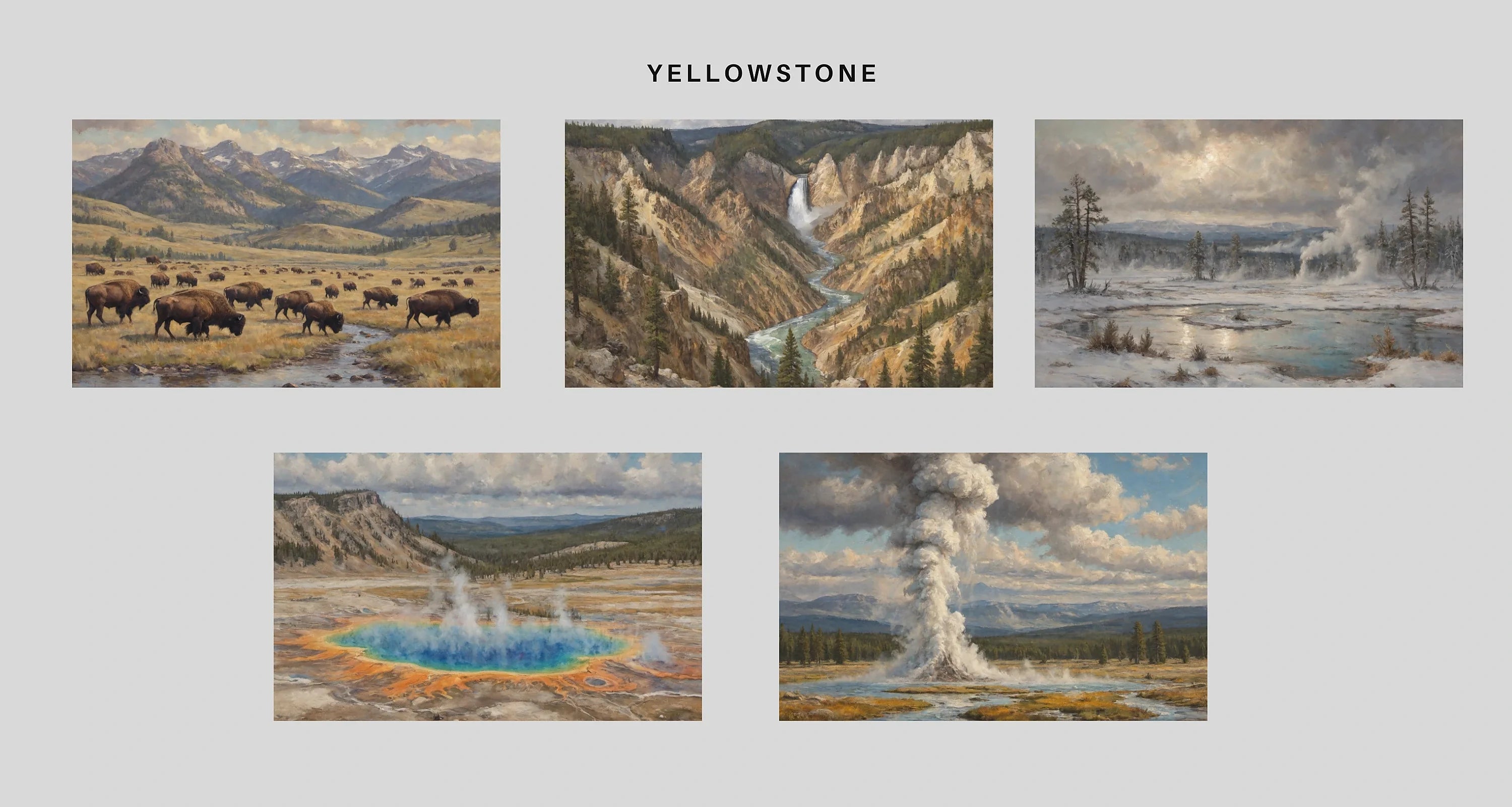 THE VOLCANIC HERITAGE: YELLOWSTONE COLLECTION