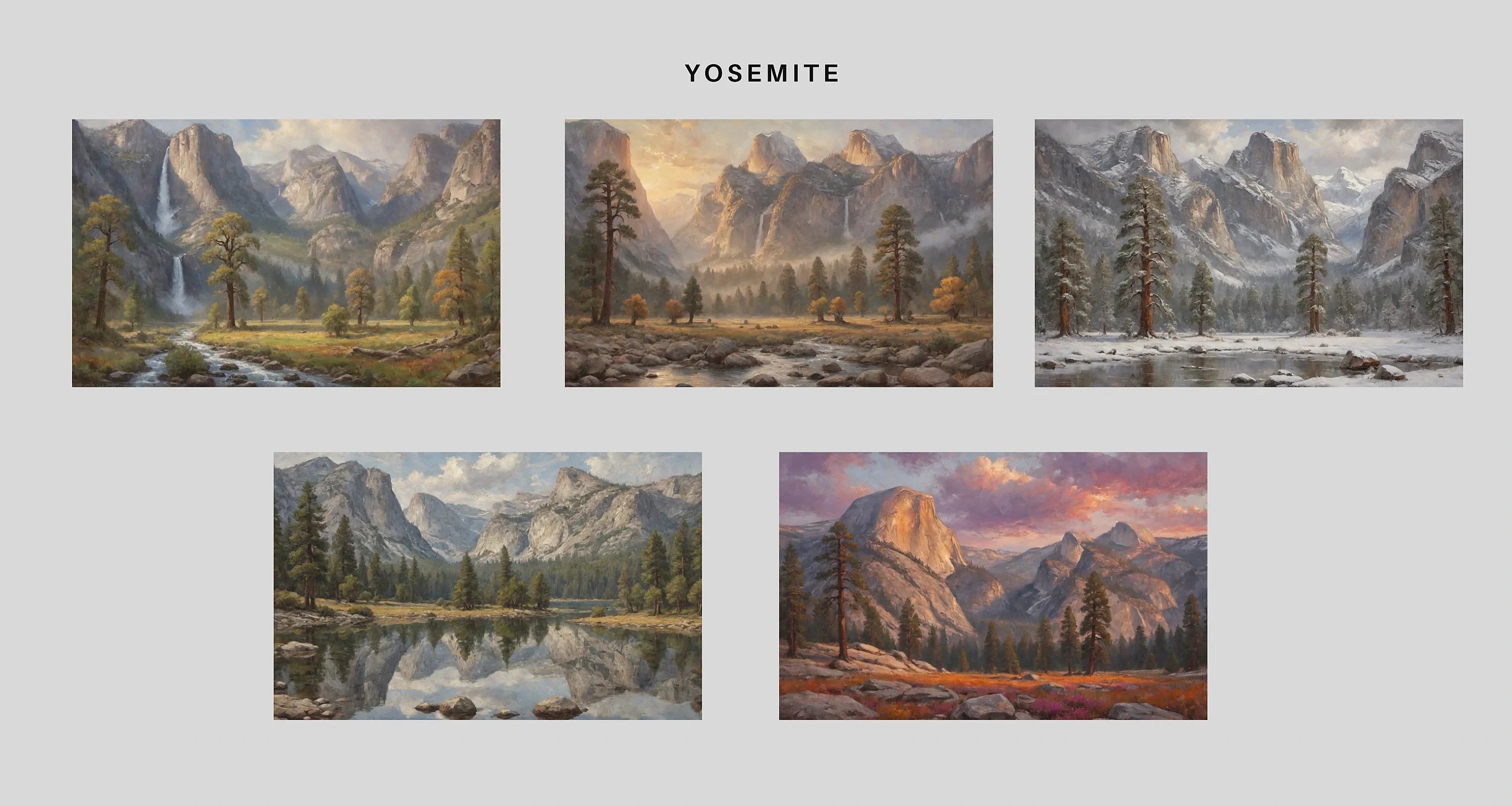 THE GRANITE CATHEDRALS: YOSEMITE COLLECTION