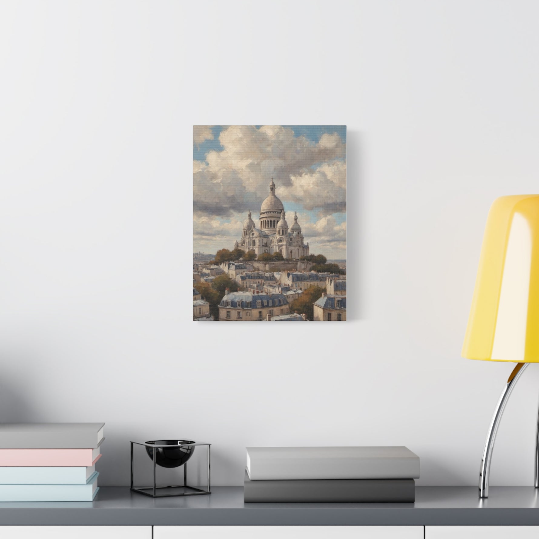 Paris Sacré-Cœur Matte Canvas Print — Stretched Wall Art - AquilVision