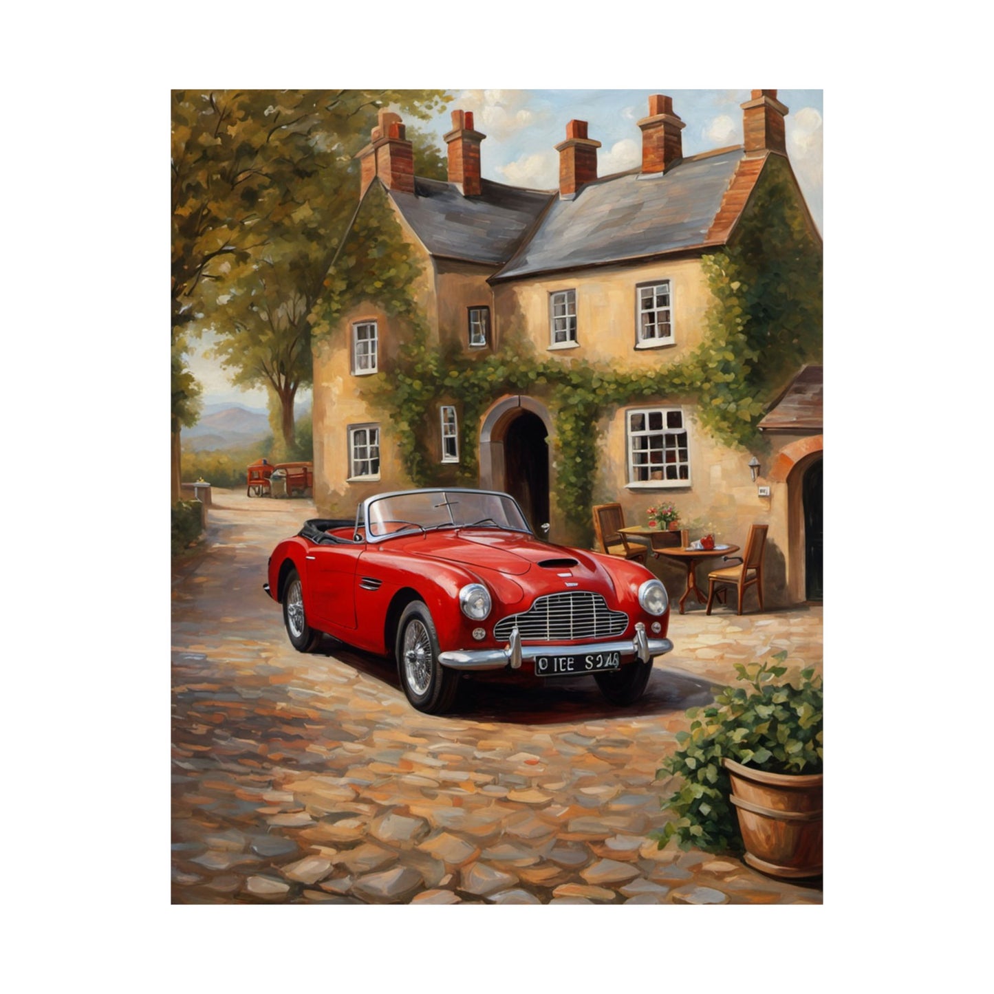 Classic Car Matte Vertical Poster, Vintage Wall Art for Home Decor, Retro Automobile Print for Car Lovers, Gift Idea for Father's Day, [...]