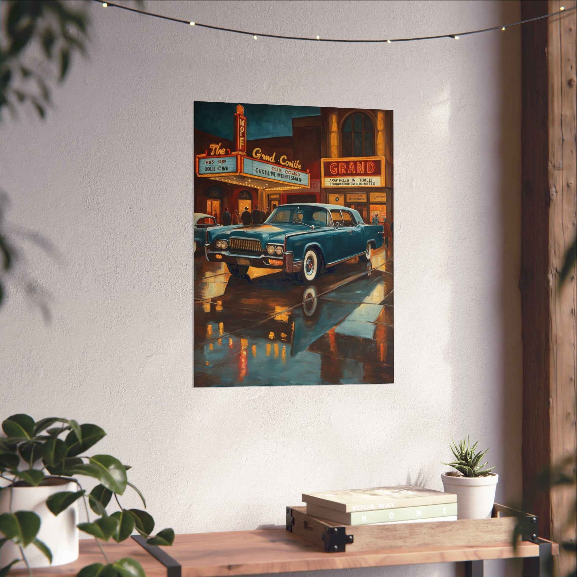 Vintage Car Wall Art Prints, Retro Home Décor, Matte Vertical Posters, Classic Automobile Art, Ideal for Car Lovers, Gift for Him Printify