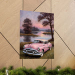 1950 American Riviera Dream Poster - Lake Edition - AquilVision