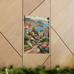 Coastal Garden Street Matte Poster — Scenic San Francisco Bay Print - AquilVision