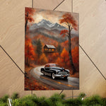 1950 American Riviera Dream Poster - Mountain Edition - AquilVision