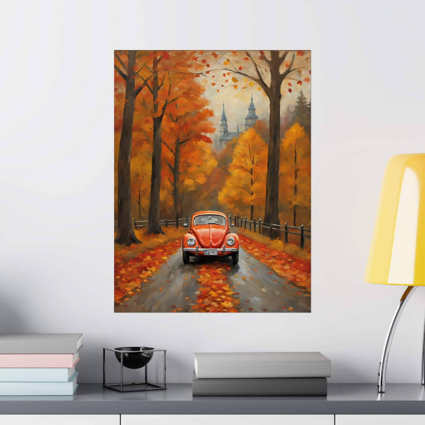 Autumn Scenic Matte Vertical Poster Printify