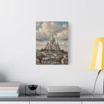 Paris Sacré-Cœur Matte Canvas Print — Stretched Wall Art - AquilVision