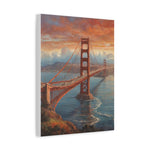 Golden Gate Bridge Canvas Print — Matte Stretched Wall Art - AquilVision