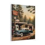 1950 American Riviera Dream Canvas - Forest Edition - AquilVision