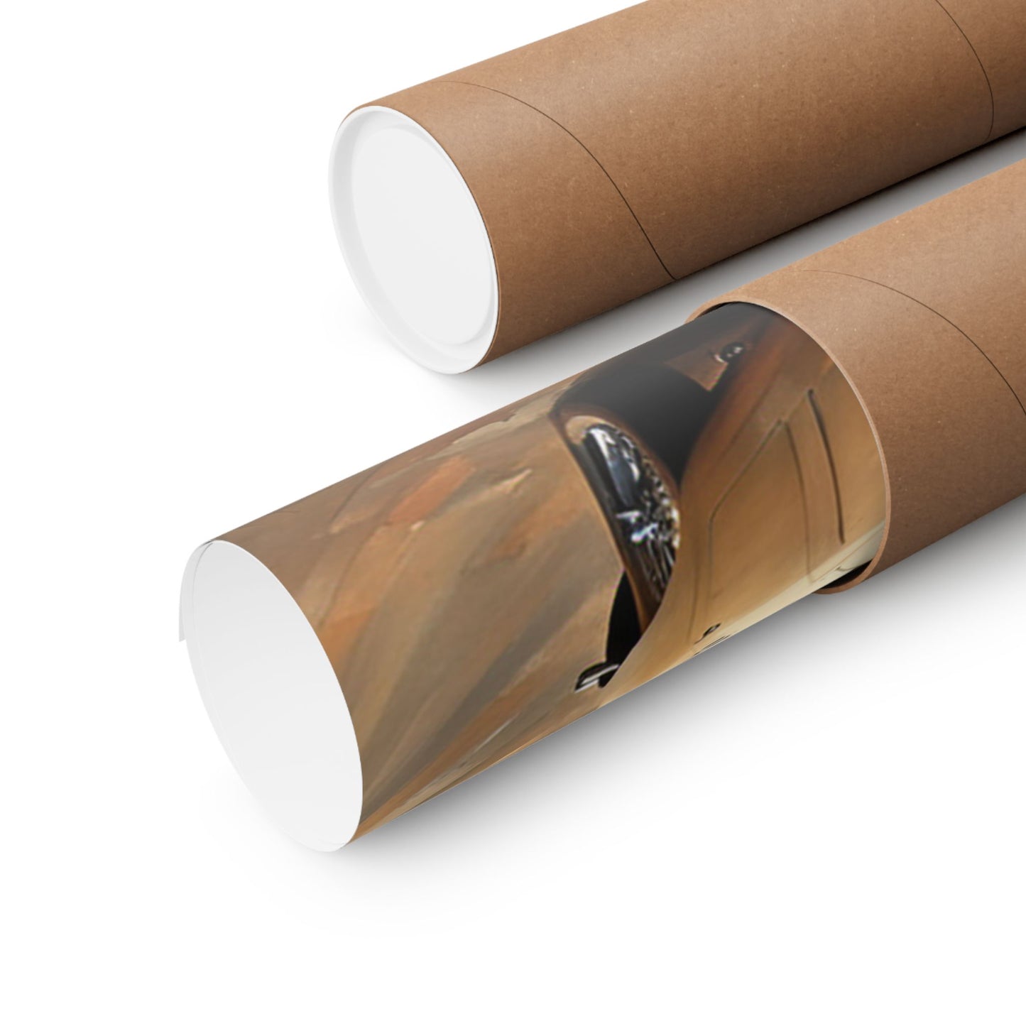 Vintage Car Art Poster, Matte Vertical Wall Decor, Retro Automotive Print, Gift for Car Lovers, Home Wall Art, Rustic Decor - AquilVision