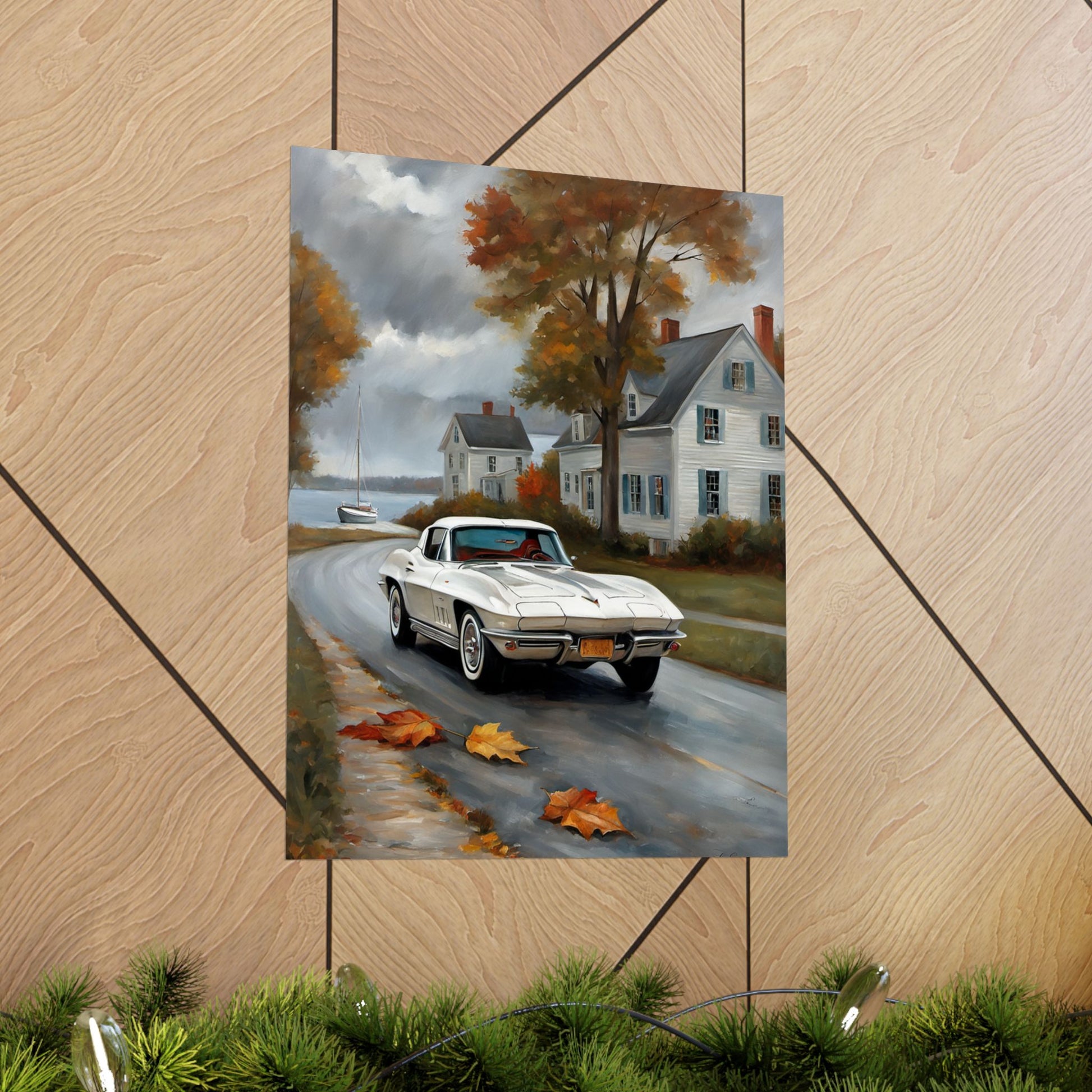 Vintage Car Wall Art Prints, Matte Vertical Posters of Classic Cars, Home Decor, Gift for Car Lovers, Fall Aesthetic Decor Printify