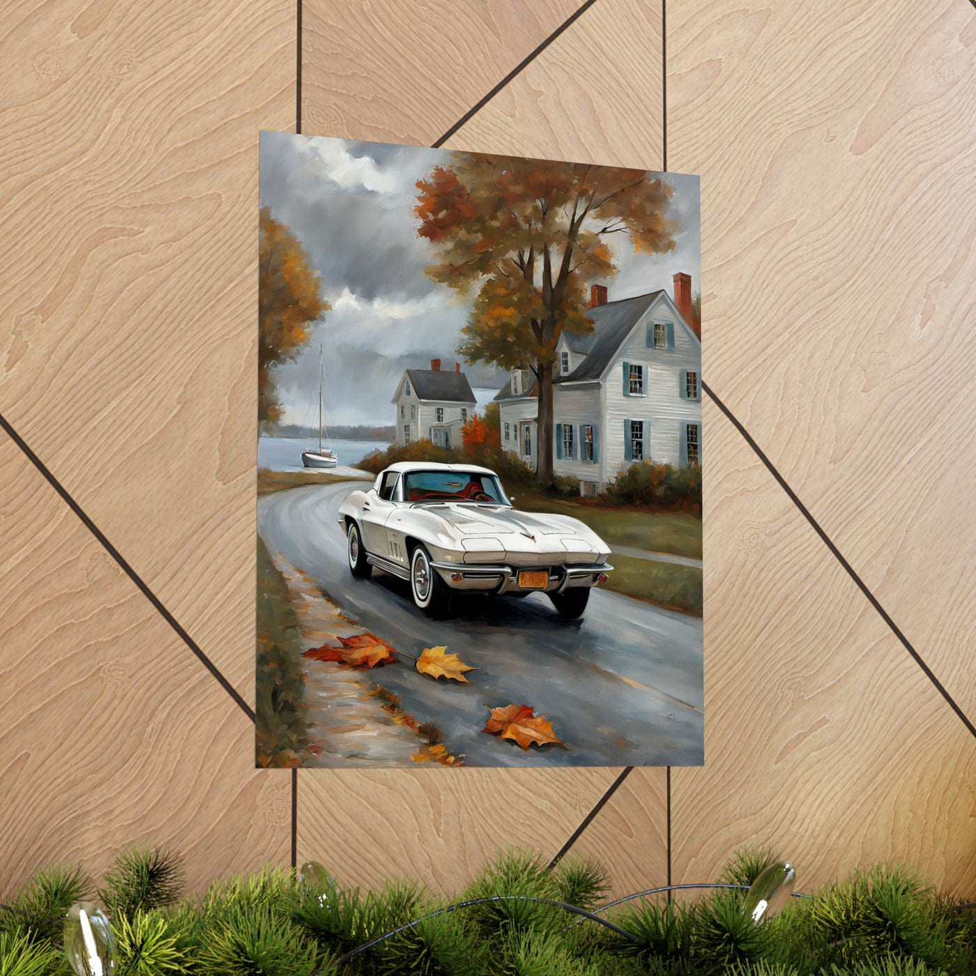 Vintage Car Wall Art Prints, Matte Vertical Posters of Classic Cars, Home Decor, Gift for Car Lovers, Fall Aesthetic Decor Printify