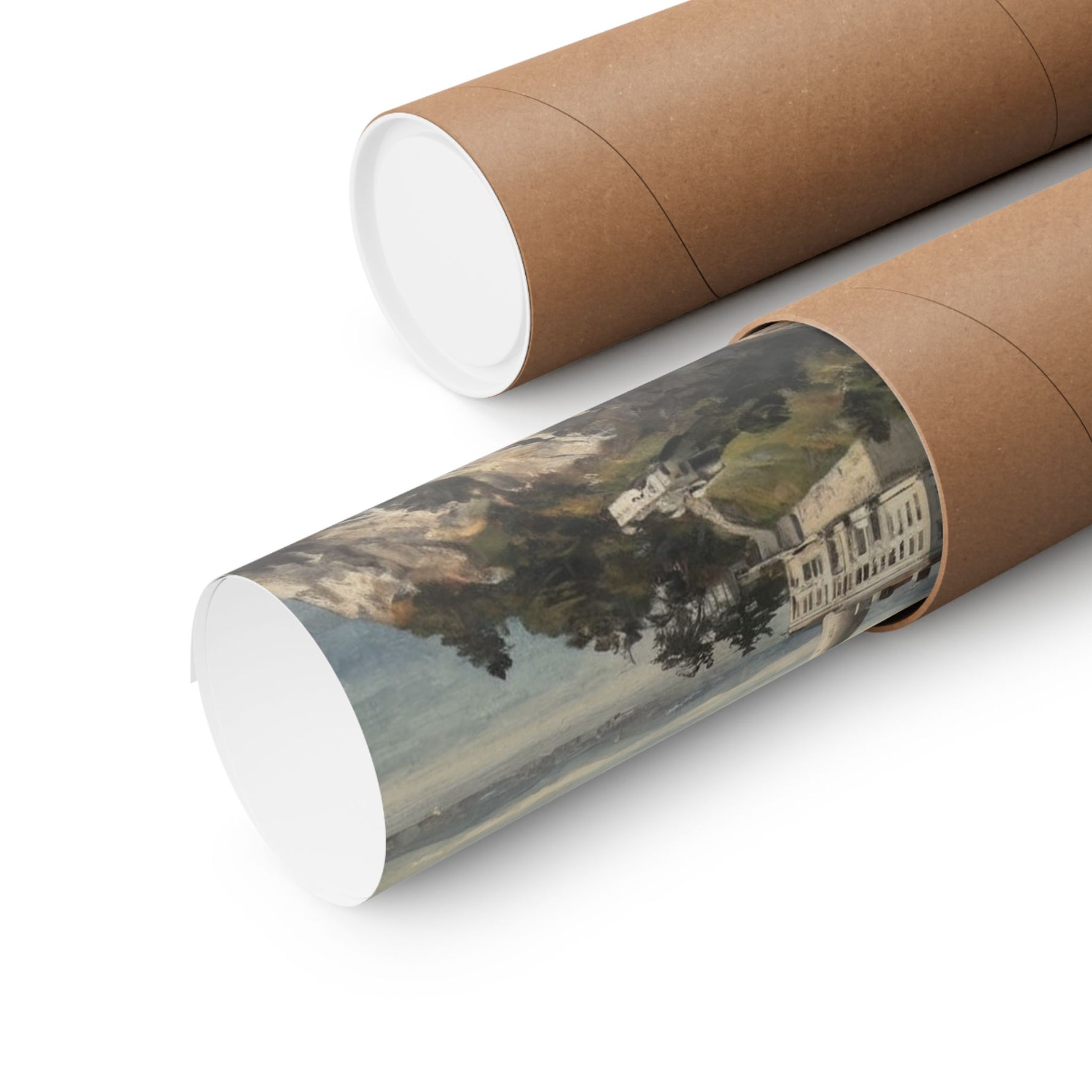 Lighthouse Island Matte Poster — Coastal Nautical Wall Art - AquilVision