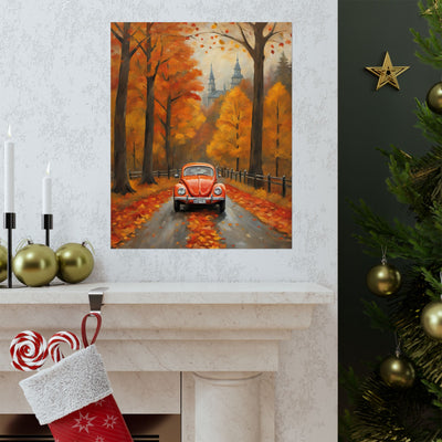 Autumn Scenic Matte Vertical Poster Printify