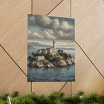 Lighthouse Island Matte Poster — Coastal Nautical Wall Art - AquilVision