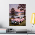 1950 American Riviera Dream Poster - Lake Edition - AquilVision