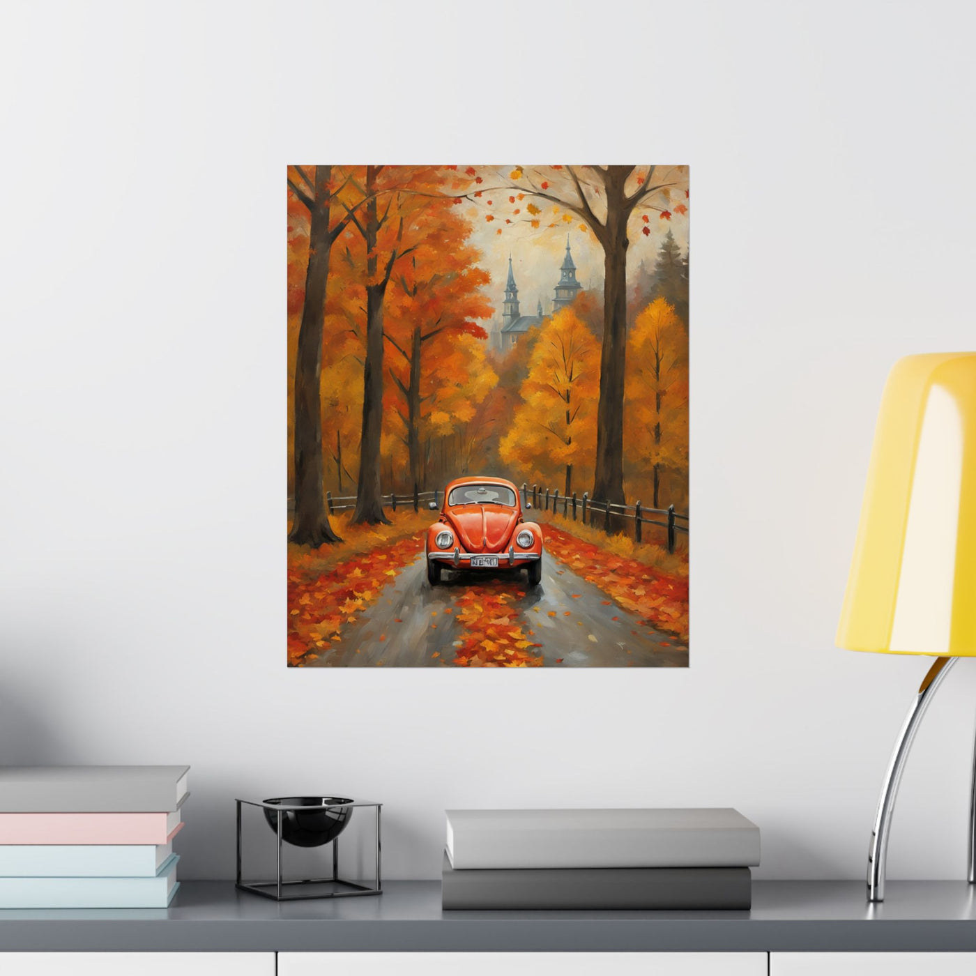 Autumn Scenic Matte Vertical Poster Printify