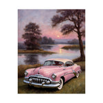 1950 American Riviera Dream Poster - Lake Edition - AquilVision