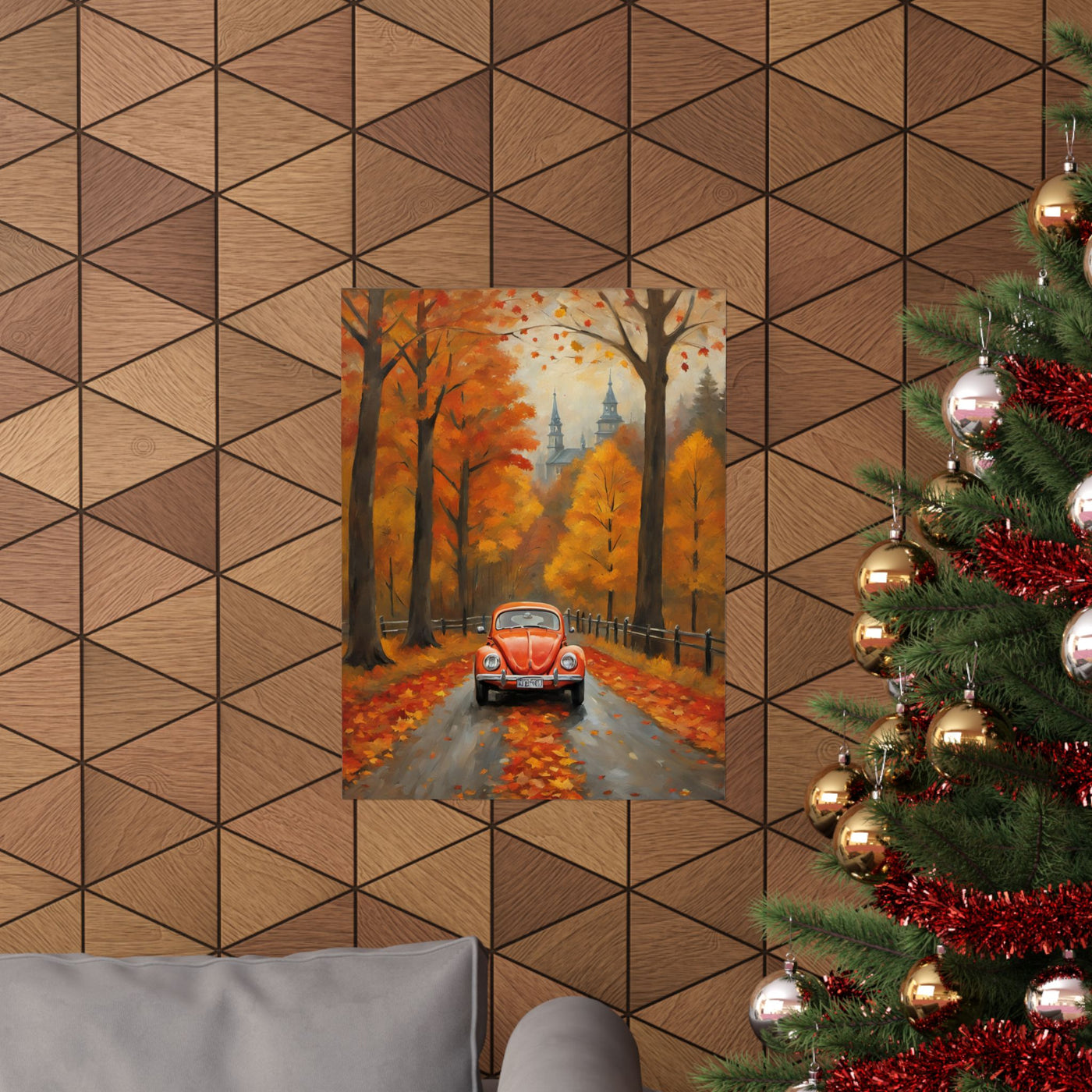 Autumn Scenic Matte Vertical Poster Printify