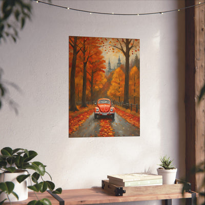 Autumn Scenic Matte Vertical Poster Printify