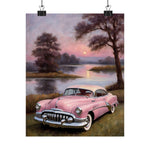 1950 American Riviera Dream Poster - Lake Edition - AquilVision